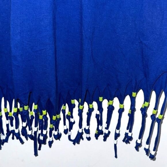 African Fringe T-Shirt With Baobab Tree & Sunset Print By Punch Design - Picture 6 of 9